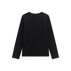 Girl's long sleeve T-shirt Guess jet black a996 image-1