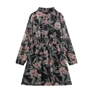 Chiffon dress for kids Guess image-0