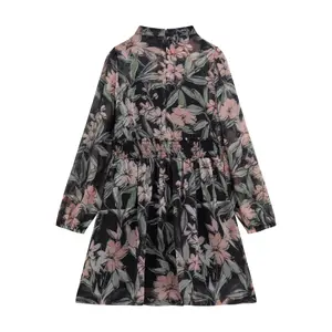 Chiffon dress for kids Guess image-1