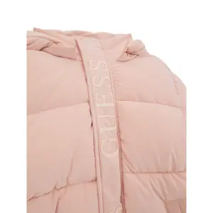 Doudoune manches longues à capuche avec zip enfant Guess image-2