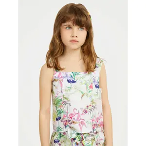 Girl's tank top Guess Poplin image-1