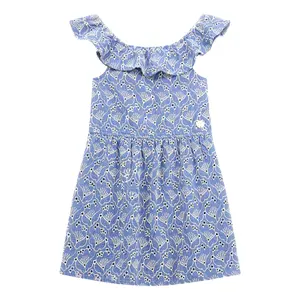 Girl's dress Guess Sangallo Chambray image-0