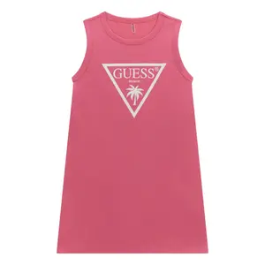 Girl's jersey tank top Guess Minime image-0