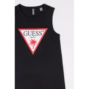 Girl's jersey tank top Guess Minime image-2