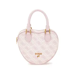 Girl's Handbag Guess Heart image-0