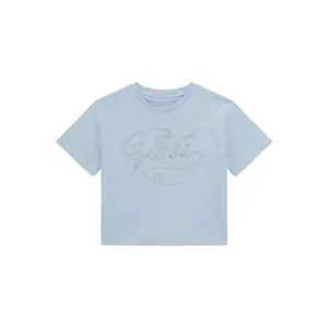 Children's crop T-shirt Guess image-0