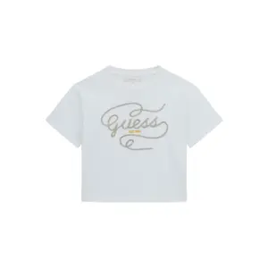 Children's crop T-shirt Guess image-0