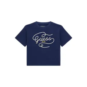 Children's crop T-shirt Guess image-0