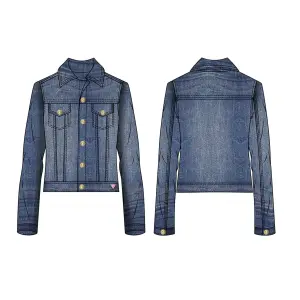 Veste en jean fille Guess image-0