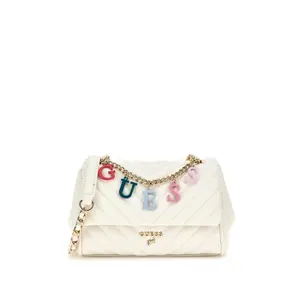 Girl's shoulder Bag with flap Guess image-0