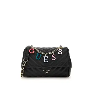 Girl's shoulder Bag with flap Guess image-0