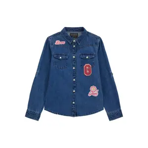 Girl's denim shirt Guess image-0