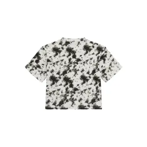 Stretch T-shirt with triangular logo for kids Guess image-1