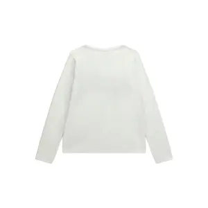 Girls' long-sleeved T-shirt with logo on the front Guess image-1