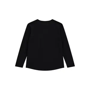 T-shirt round neck long sleeves child Guess image-1