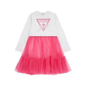 Mädchen Kleid aus Mischgewebe Guess image-0
