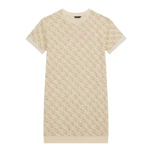Girl's short-sleeved dress Guess French Terry image-0