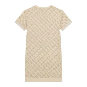 Girl's short-sleeved dress Guess French Terry image-1
