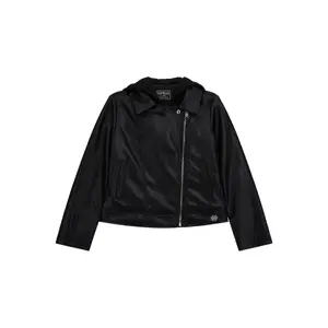 Mädchen Lederjacke mit Kapuze und Reißverschluss Guess PU image-0
