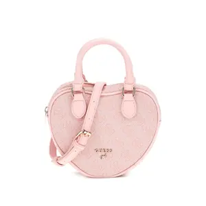 Girl's Handbag Guess Heart image-0