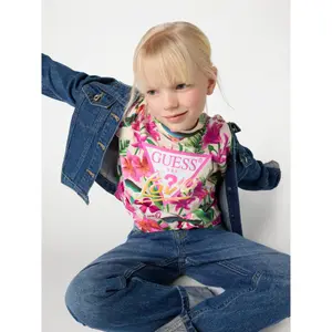 Girl's T-shirt Guess Midi image-2