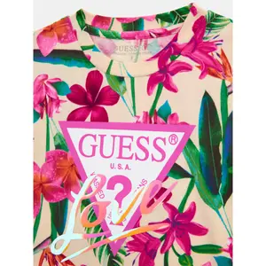 Girl's T-shirt Guess Midi image-3