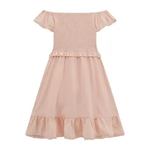 Schwingendes Popeline-Kleid für Mädchen Guess image-1