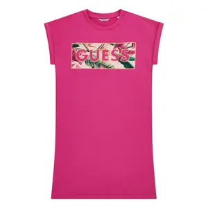 T-shirtklänning för babyflicka Guess Stretch Terry image-0