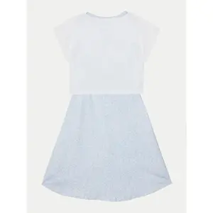 Stretch dress with short sleeves for girls Guess image-1