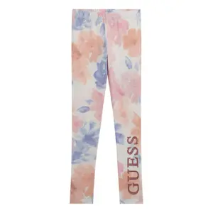 Girls' leggings Guess aop flower watercolo image-0