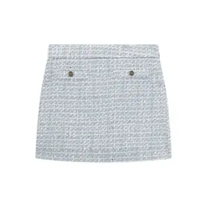 Mini jupe fille Guess Tweed image-0