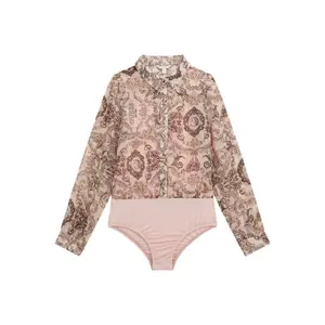 Chemisier de céremonie manches longues fille Guess Chiffon image-0