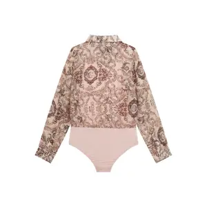 Chemisier de céremonie manches longues fille Guess Chiffon image-1