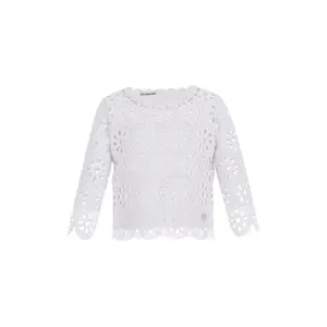 Pull crochet 3/4 fille Guess Lace image-0