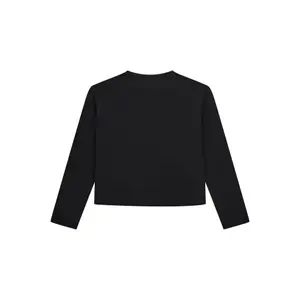 Girl's long sleeve T-shirt Guess jet black image-1