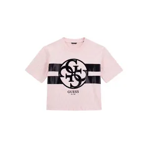 Girl's T-shirt Guess 4g pink image-0