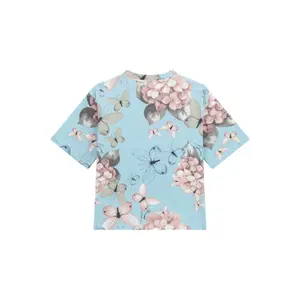 Girl's T-shirt Guess butterfly collage li image-2