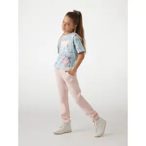 Girl's T-shirt Guess butterfly collage li image-3