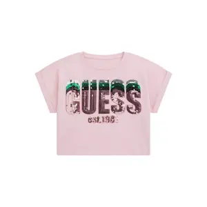 Girl's crop T-shirt Guess image-0