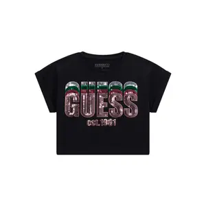 Girl's crop T-shirt Guess image-0