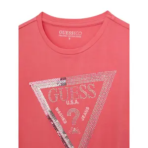 Girl's T-shirt Guess juicy pink 2 image-2