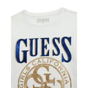 Girl's long sleeve T-shirt Guess pure white 1 image-2