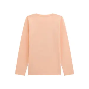 Girl's long sleeve T-shirt Guess peach image-1