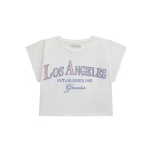Girl's crop T-shirt Guess image-0