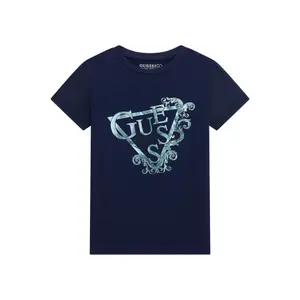 Girl's T-shirt Guess blue 2 image-0