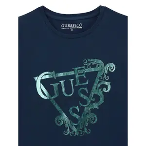 Girl's T-shirt Guess blue 2 image-2