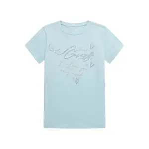 Girl's T-shirt Guess blue image-0