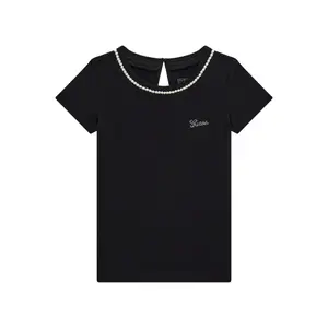 Girl's pearl T-shirt Guess image-0