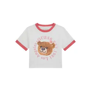 Girl's crop T-shirt Guess image-0