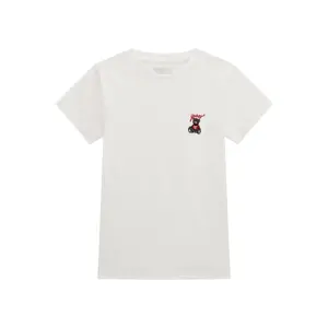 T-shirt girocollo in cotone per ragazza Guess image-0